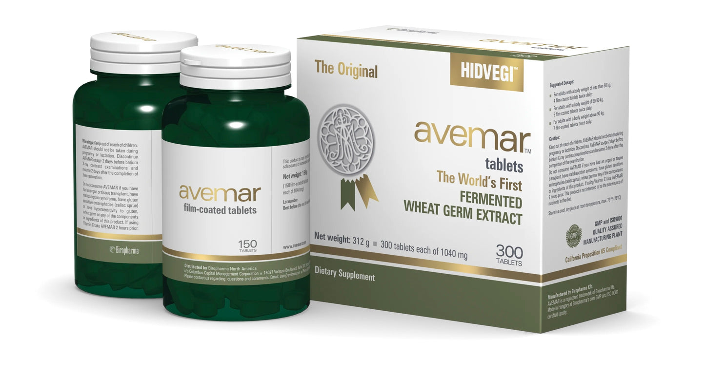 Avemar Fermented Wheat Germ Extract Tablets